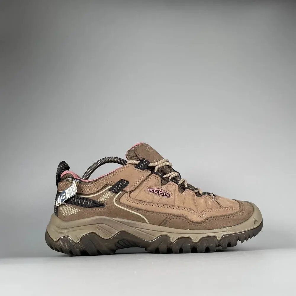 Keen Targhee IV Women's 9/9.5 Brown Leather Low Waterproof Outdoor Hiking Boots